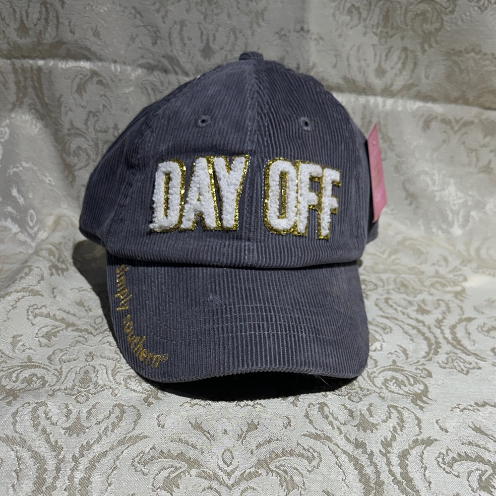 Simply Southern Gray Corduroy Cap